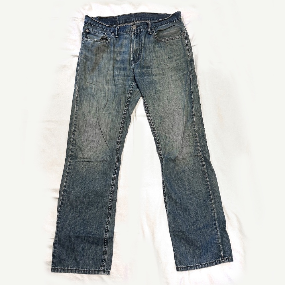 Men’s Levis 514 Straight Fit Denim Jeans 31W 32L